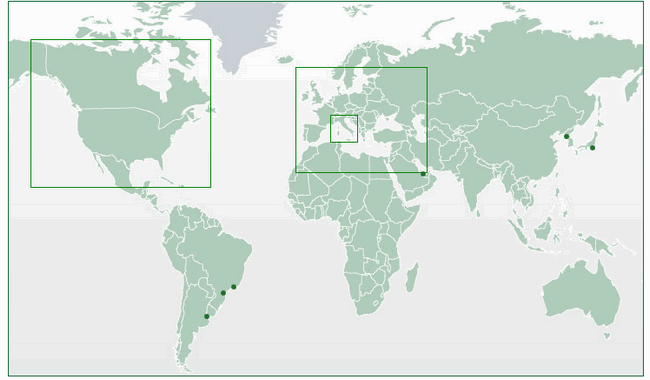意大利航空货运( Alitalia Cargo )航线