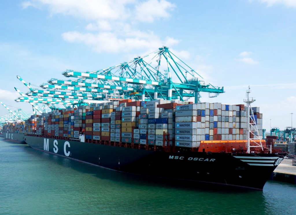 集装箱航运巨头地中海航运 (MSC) 公司修改了其在加拿大海湾桥服务（Canada Gulf Bridge service），调整从2016年  6 月 19 日生效。