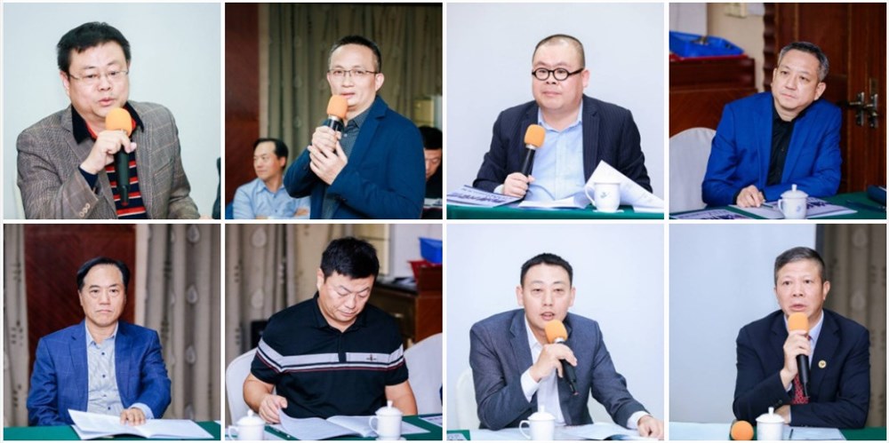 富达会领导班子成员都分别作了发言