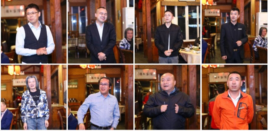 大家都分别介绍了自己和公司的情况，