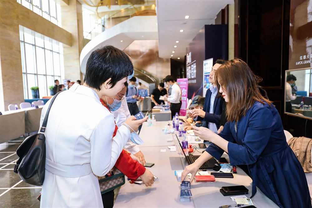 物流商交会的一角