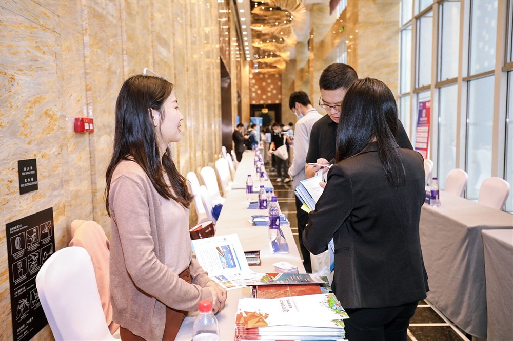 物流商交会的一角