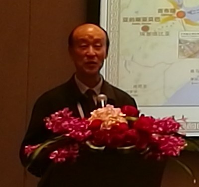 香港物流商會鐘鴻興主席于啟動儀式表示 香港物流商會鐘鴻興主席于啟動儀式表示