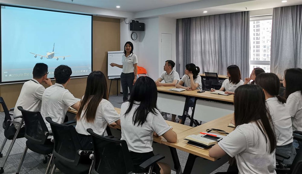 深圳市宏铭达物流系统培训会议2