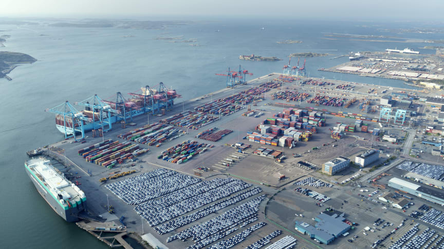 哥德堡港第一季度摘要——货运量增加