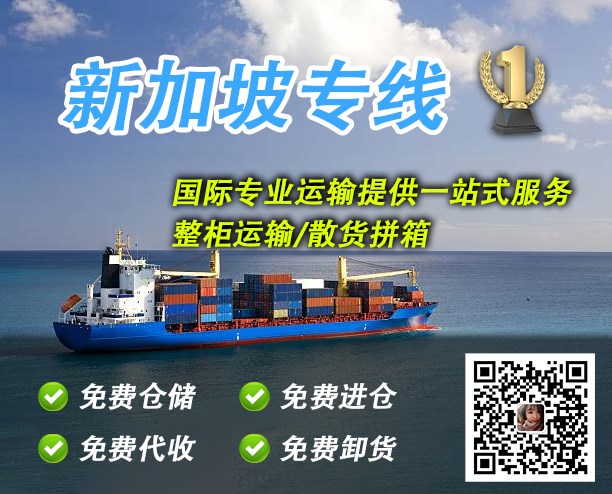 新加坡海运靠谱货代